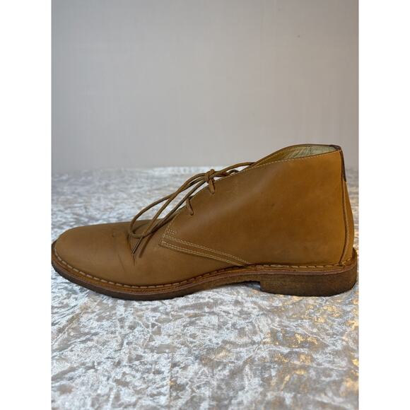 Johnston & Murphy Mens 11M Leather Chukka Boots Brown Sheepskin Lace Up Casual main image 10
